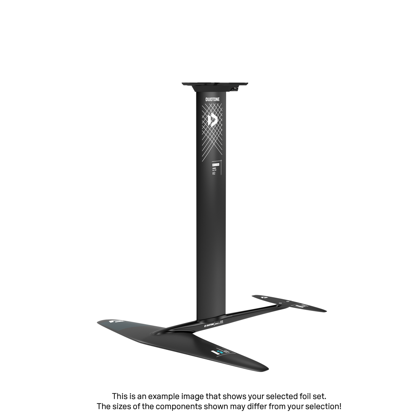 Mast-Fuselage Set Aero AL QM 82/66*Wing Set Aero Carve 2.0 SLS 850/180