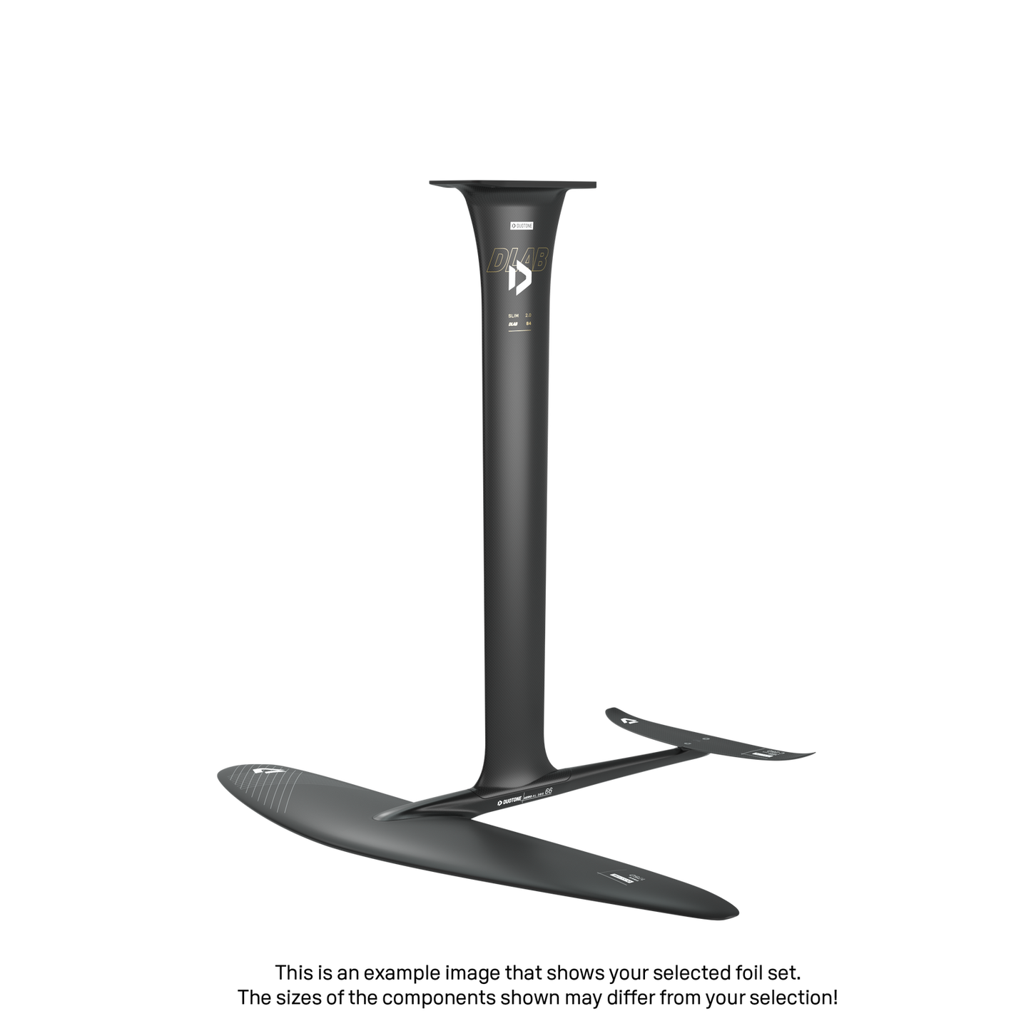Mast Slim 2.0 D/LAB 94 Fuselage Aero AL 3BS 66 Front Wing Free 2000 Back Wing Aero Stabilizer C 300