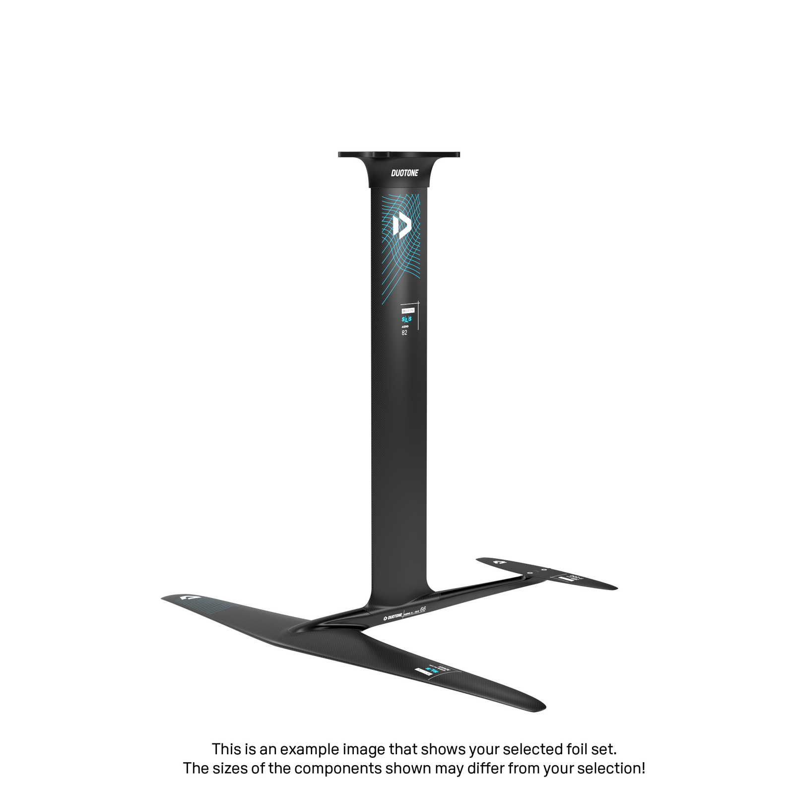 Mast-Fuselage Set Aero SLS/AL 3BS 90/74*Wing Set Aero Glide SLS 1085/200