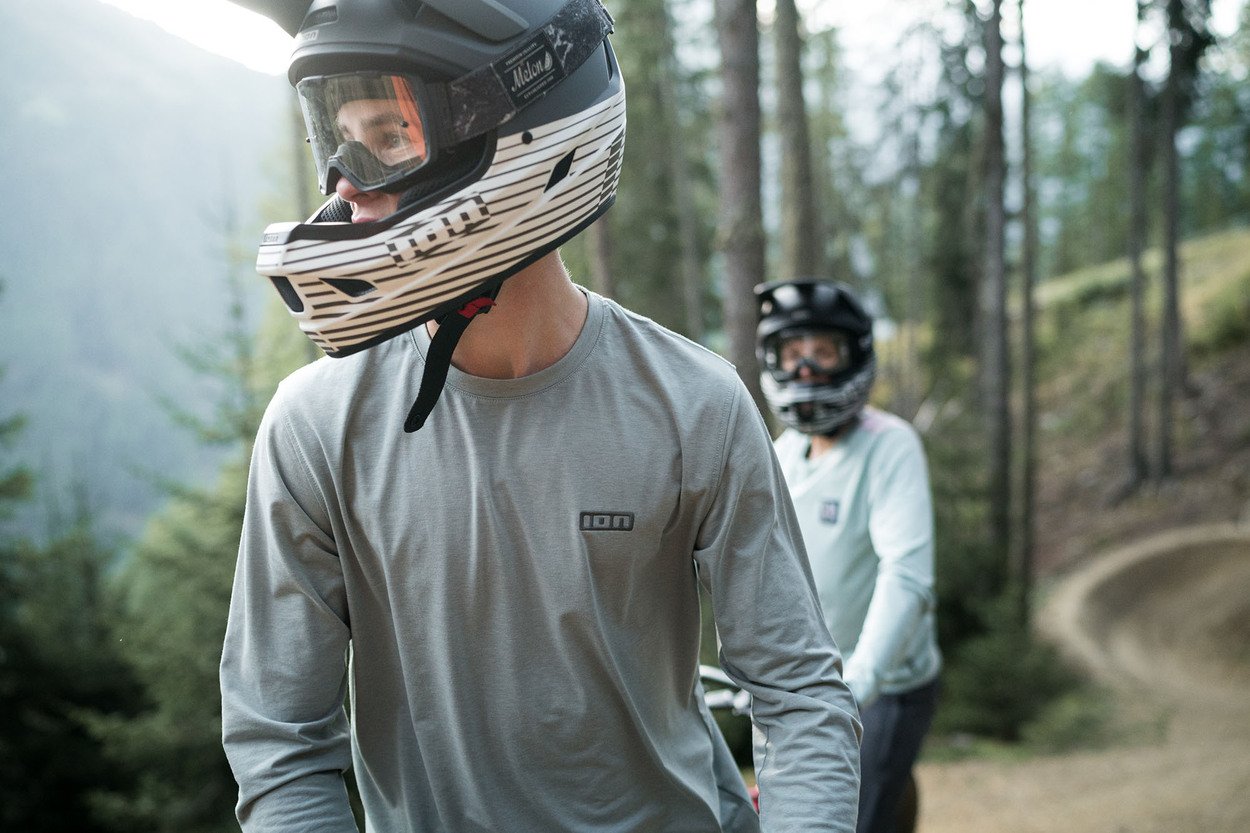 Herren MTB Jersey S_Logo DR langarm