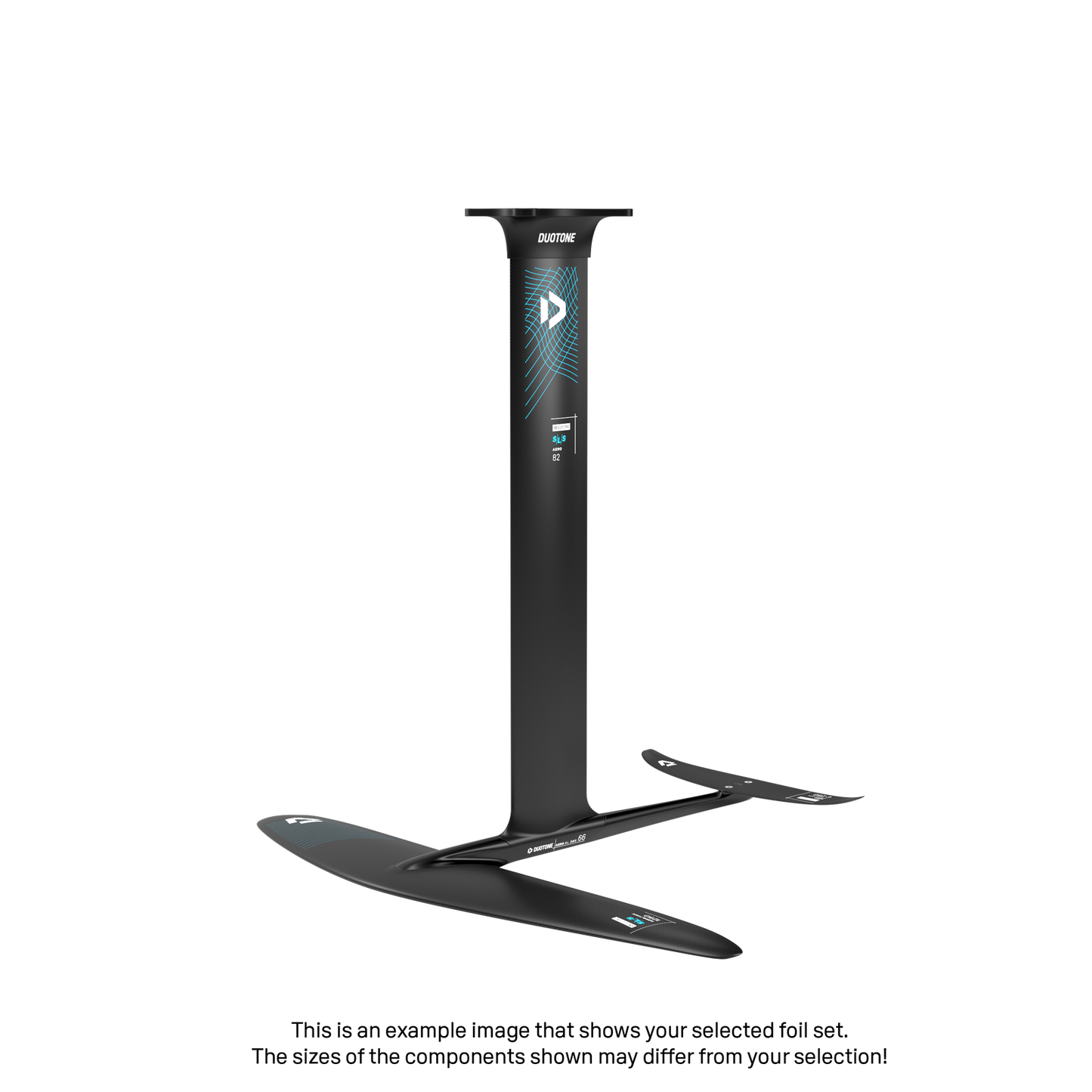 Mast-Fuselage Set Aero SLS/AL 3BS 75/74*Wing Set Aero Free SLS 1500/250