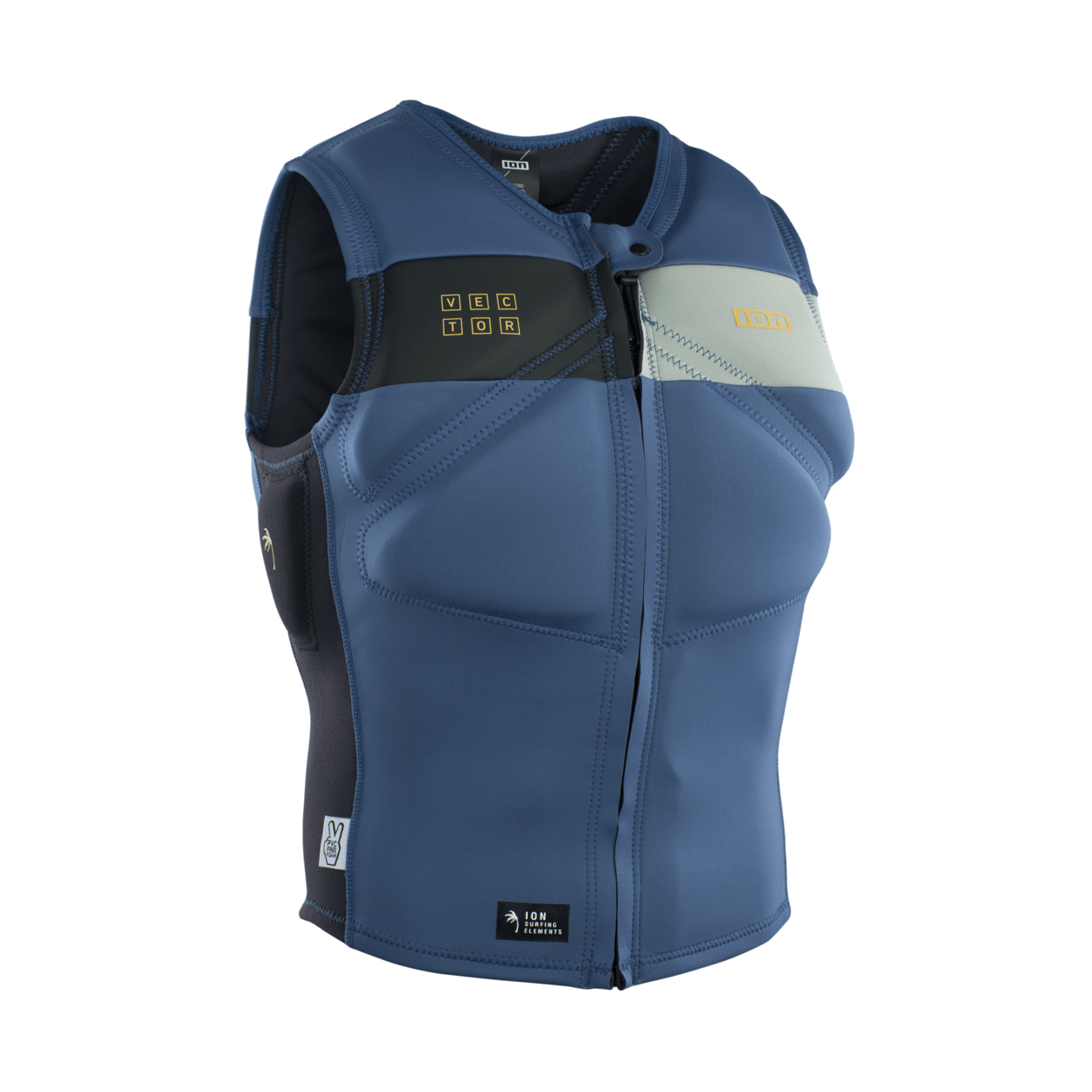 Vector Weste Amp Front Zip