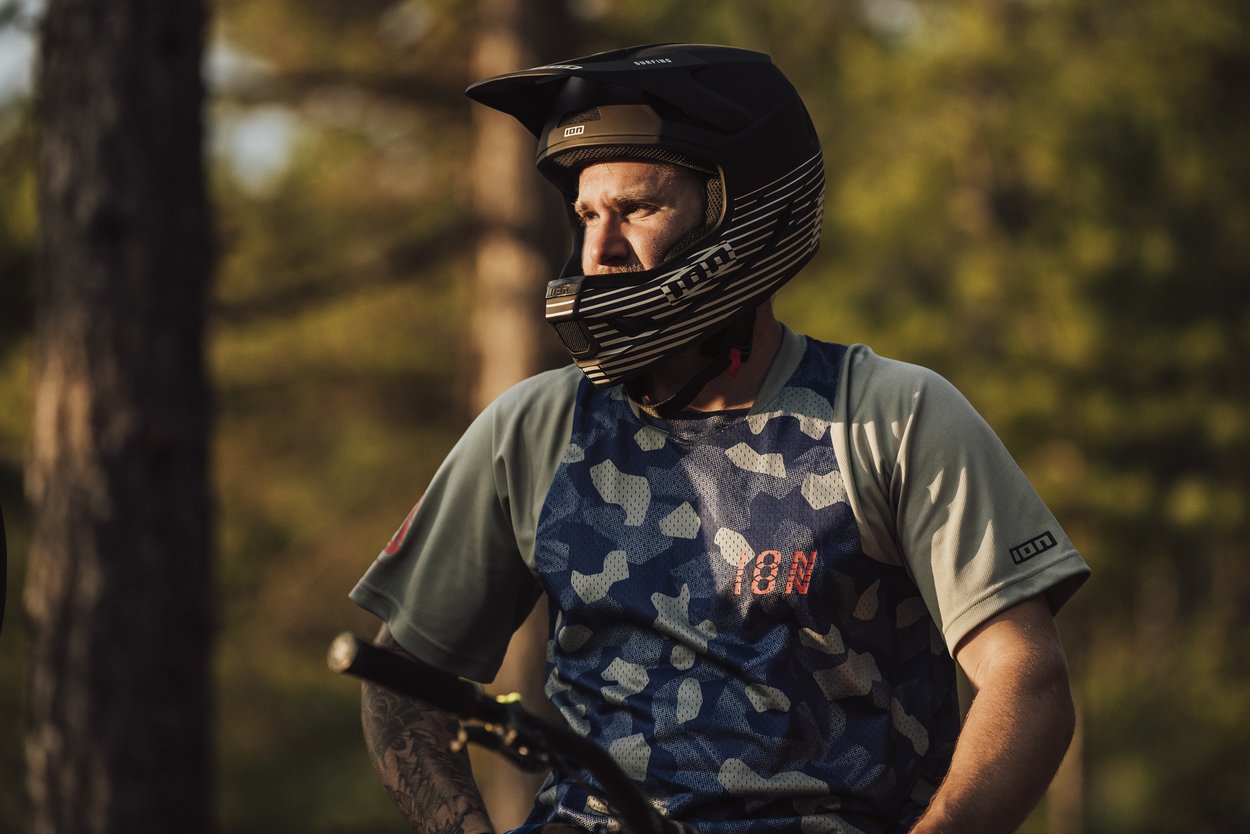 Herren MTB Jersey Kurzarm Scrub
