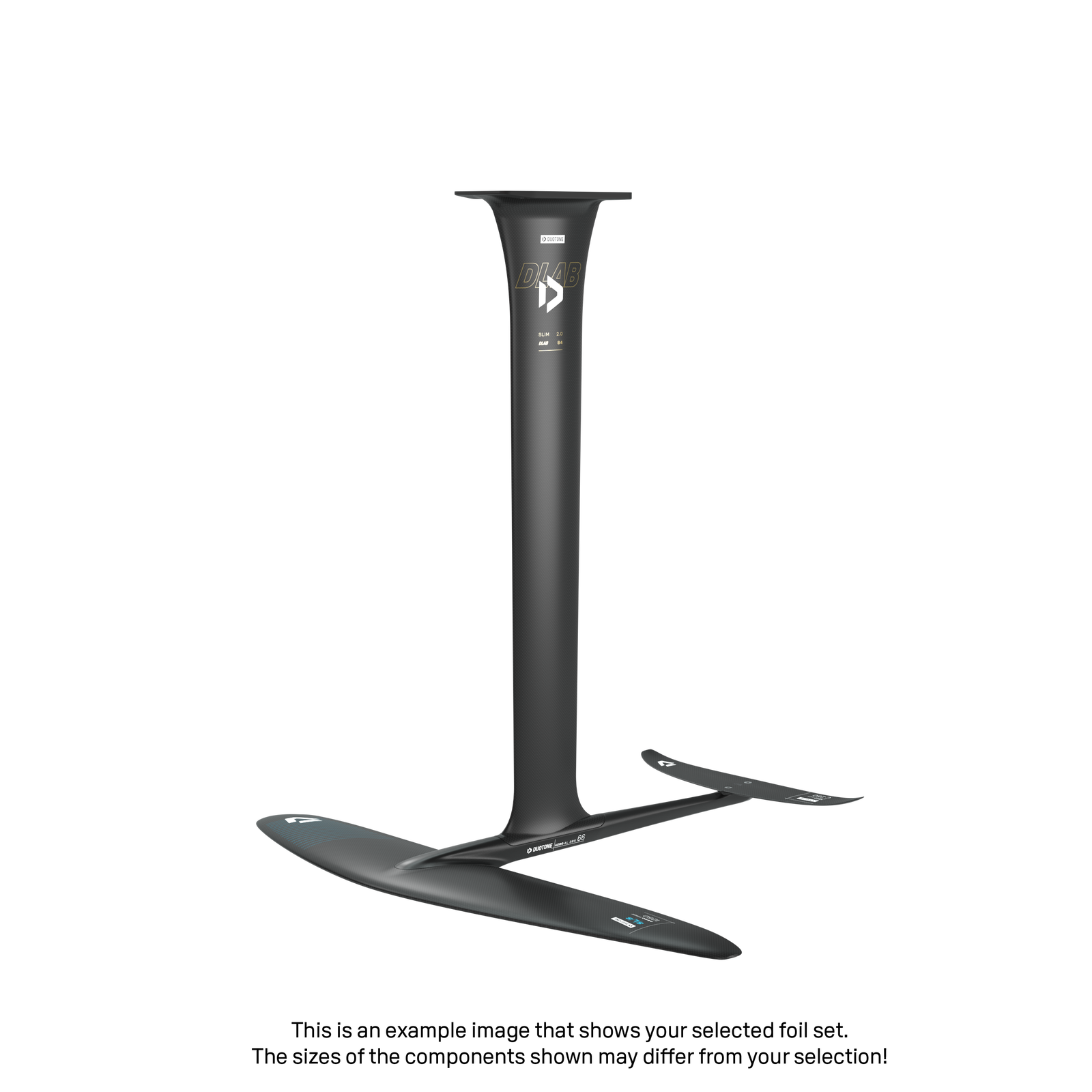 Mast Slim 2.0 D/LAB 94 Fuselage Aero AL 3BS 60 Front Wing Aero Free SLS 1500 Back Wing Aero Stabilizer C 250