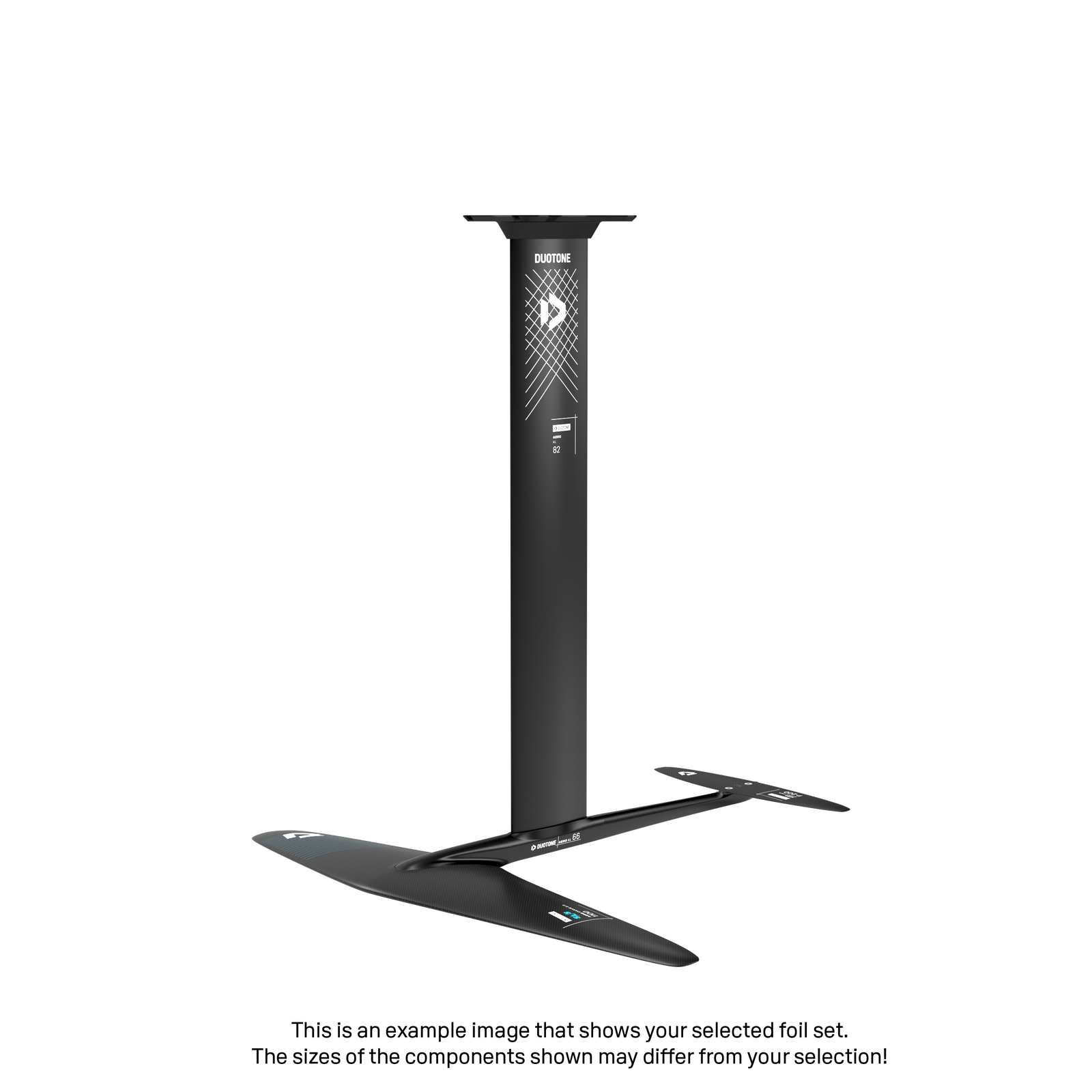 Mast-Fuselage Set Aero AL 82/76*Wing Set Aero Carve 2.0 SLS 850/180