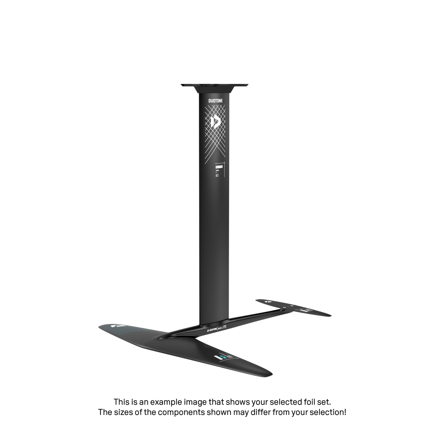 Mast-Fuselage Set Aero AL 75/76*Wing Set Aero Carve 2.0 SLS 1100/200