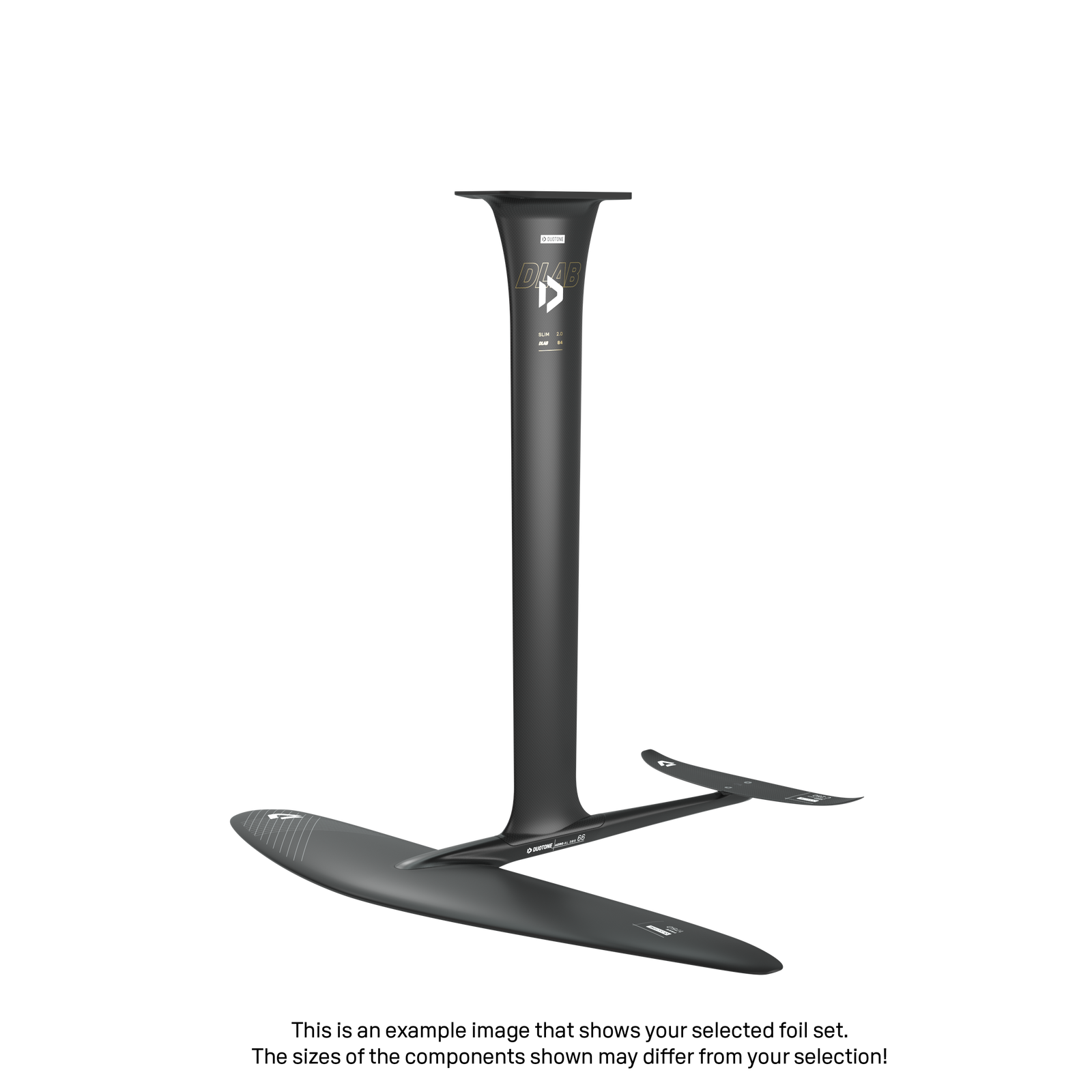 Mast Slim 2.0 D/LAB 84 Fuselage Aero AL 3BS 66 Front Wing Free 2000 Back Wing Aero Stabilizer C 300
