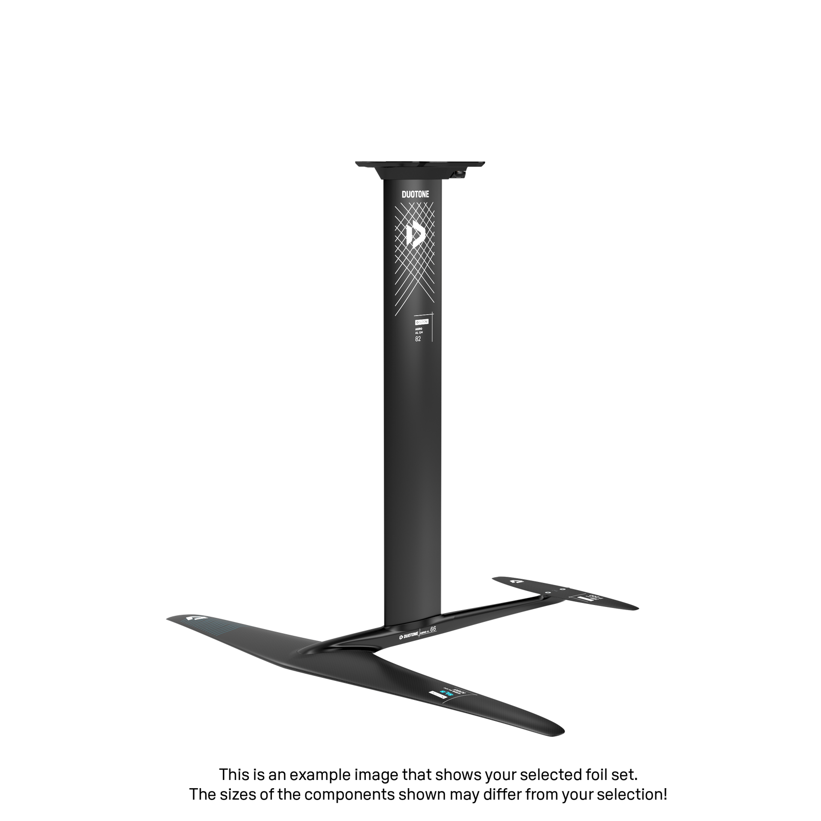 Mast-Fuselage Set Aero AL QM 90/76*Wing Set Aero Glide SLS 1595/220