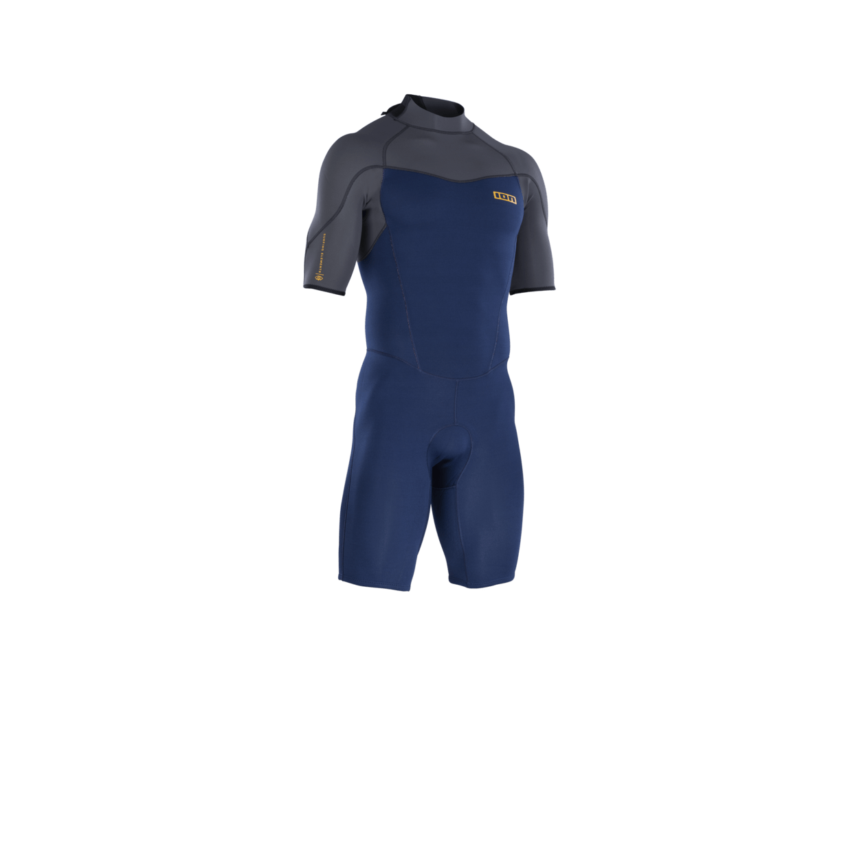 ION Men Wetsuit Element 2/2 Shorty Shortsleeve Back Zip 2023
