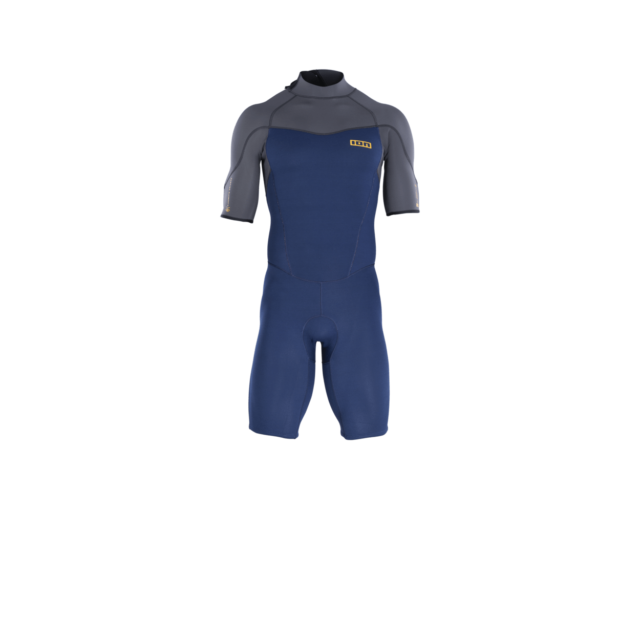ION Men Wetsuit Element 2/2 Shorty Shortsleeve Back Zip 2023