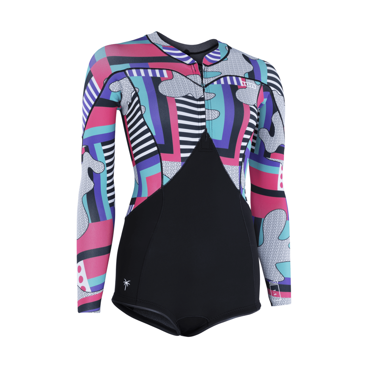 Combinaison Femme Amaze Hot Shorty 1.5 manches longues Front Zip