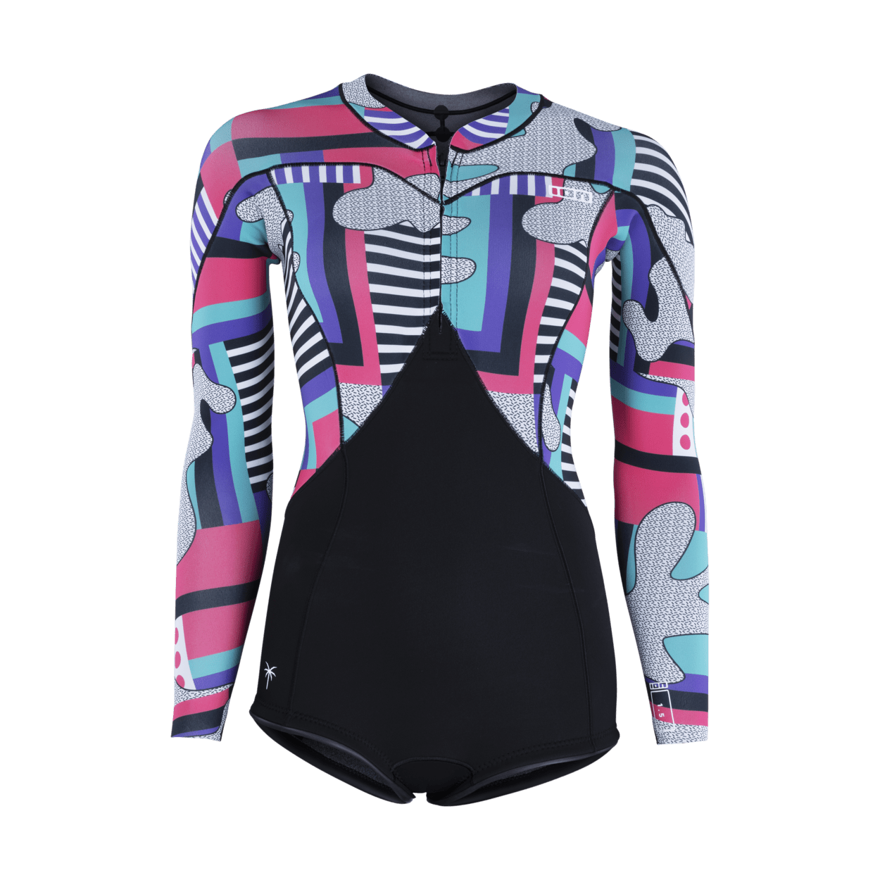 Combinaison Femme Amaze Hot Shorty 1.5 manches longues Front Zip