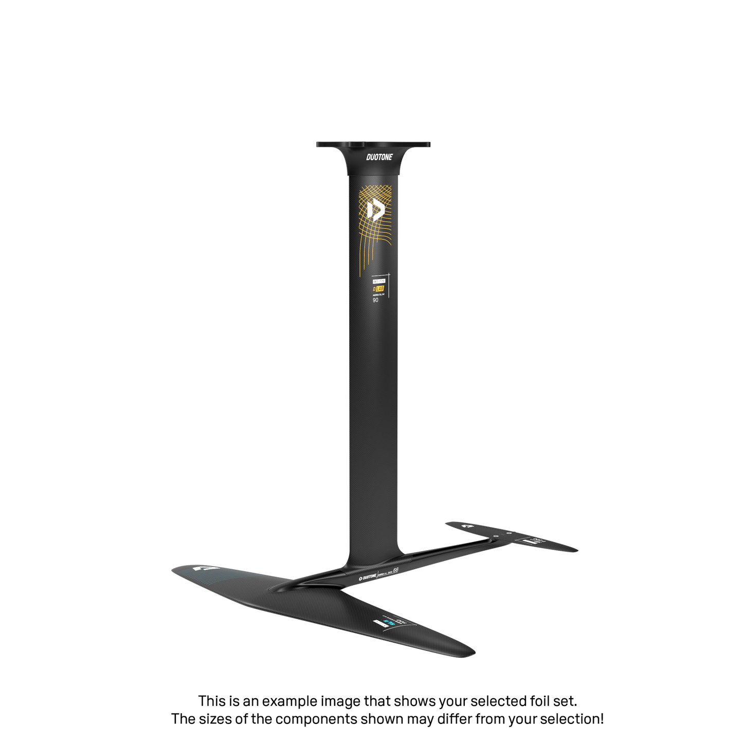 Mast-Fuselage Set Aero Slim D/LAB/AL 3BS 90/60*Wing Set Aero Carve 2.0 SLS 1430/200