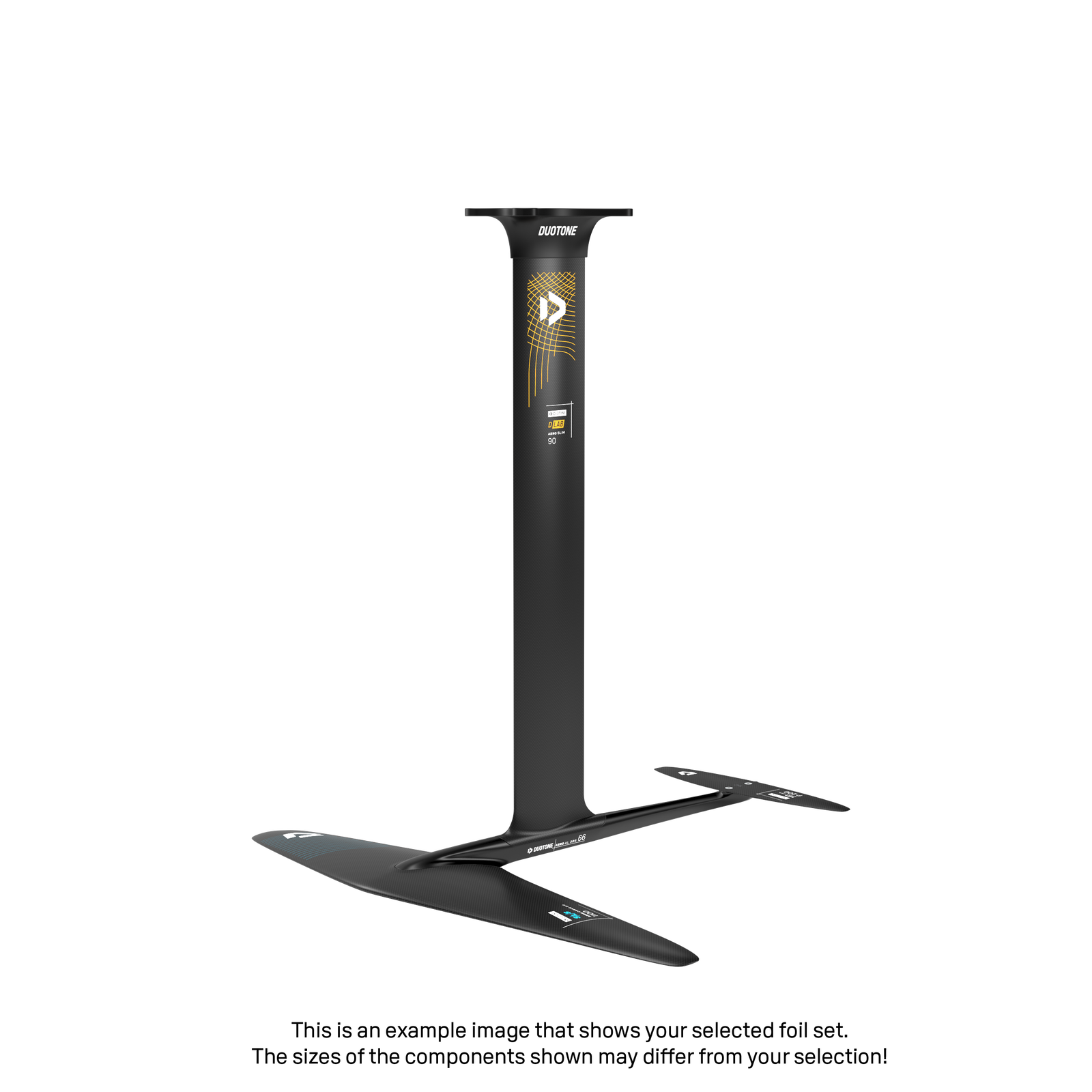 Mast-Fuselage Set Aero Slim D/LAB/AL 3BS 90/60*Wing Set Aero Carve 2.0 SLS 850/180